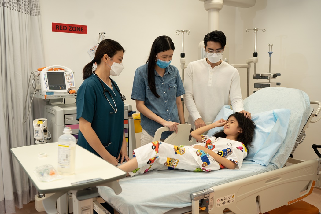 Red Zone in Children Emergency
