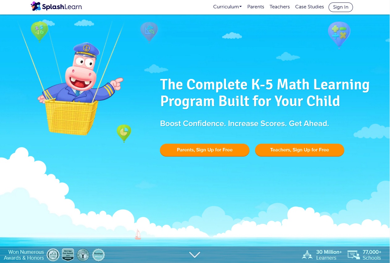Free learning websites for kids