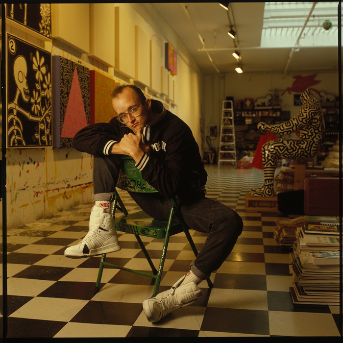 Keith Haring studio - credit William Coupon