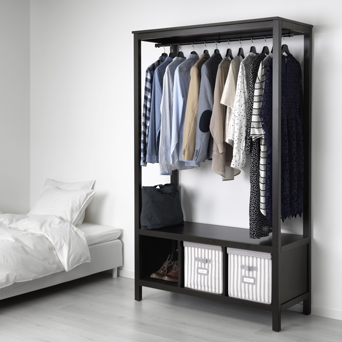 HEMNES open wardrobe
