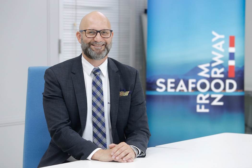 Norwegian Seafood Council Regional Director Asbjorn Warvik Rortveit
