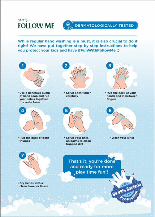 Follow Me AB Kids - Handwashing Instruction