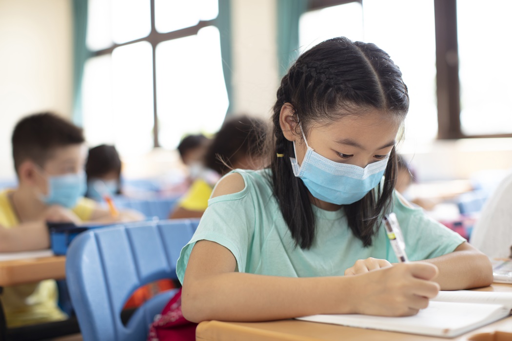 kids in the classroom