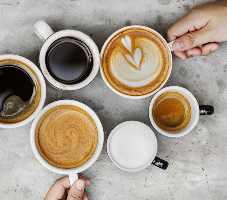 couple enjoying coffee