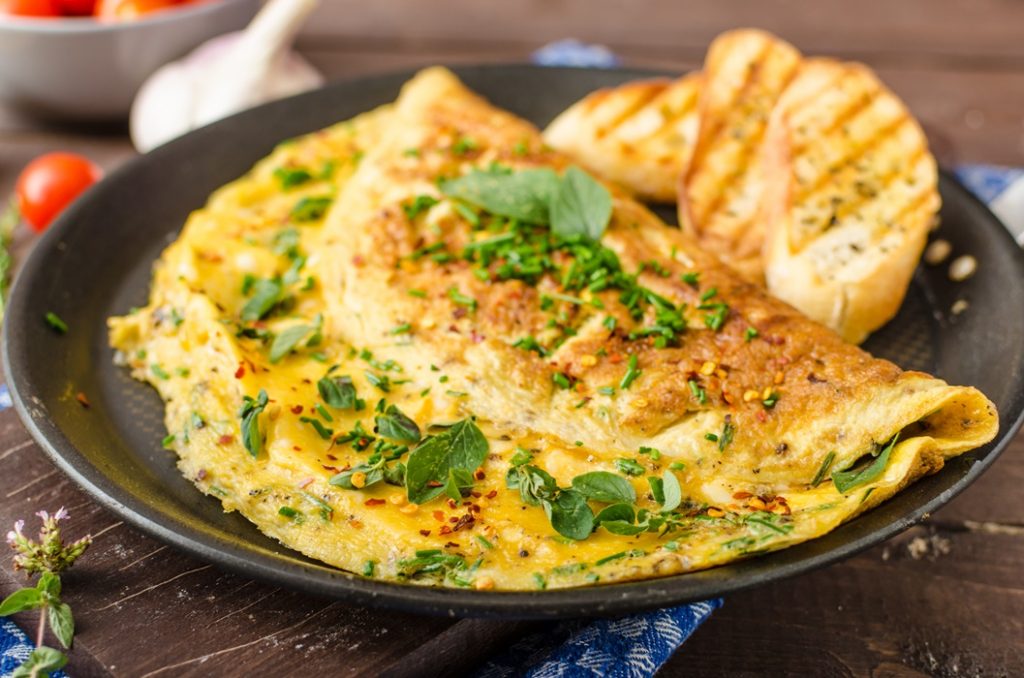 nursing omelette
