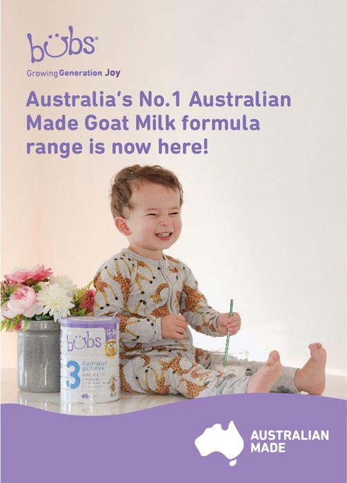 Bubs Australian Goat Milk