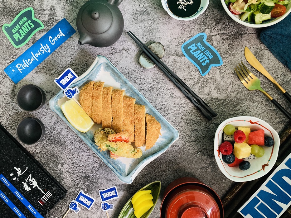 HKL Tindle Katsu Set Iketeru