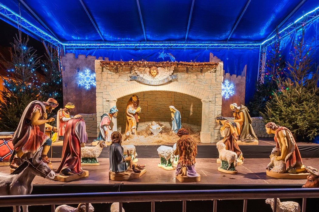 nativity scene, Christmas