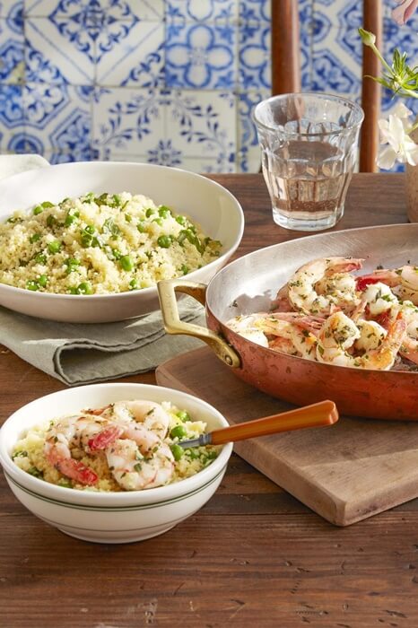 herbes-de-provance-shrimp-with-couscous-