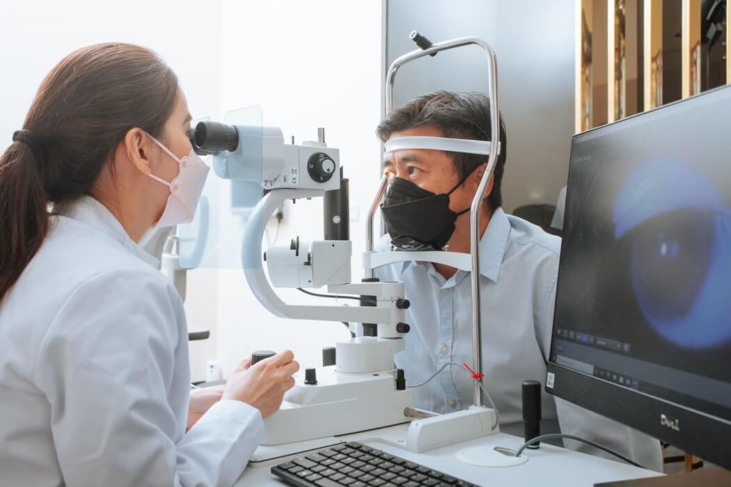 State of the art eye health screening facilities at MOG Eyewear