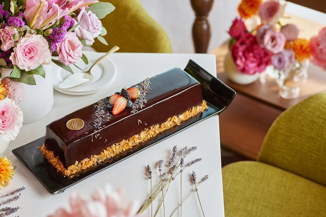 Moist Choc Lavender Cake 3 (1)