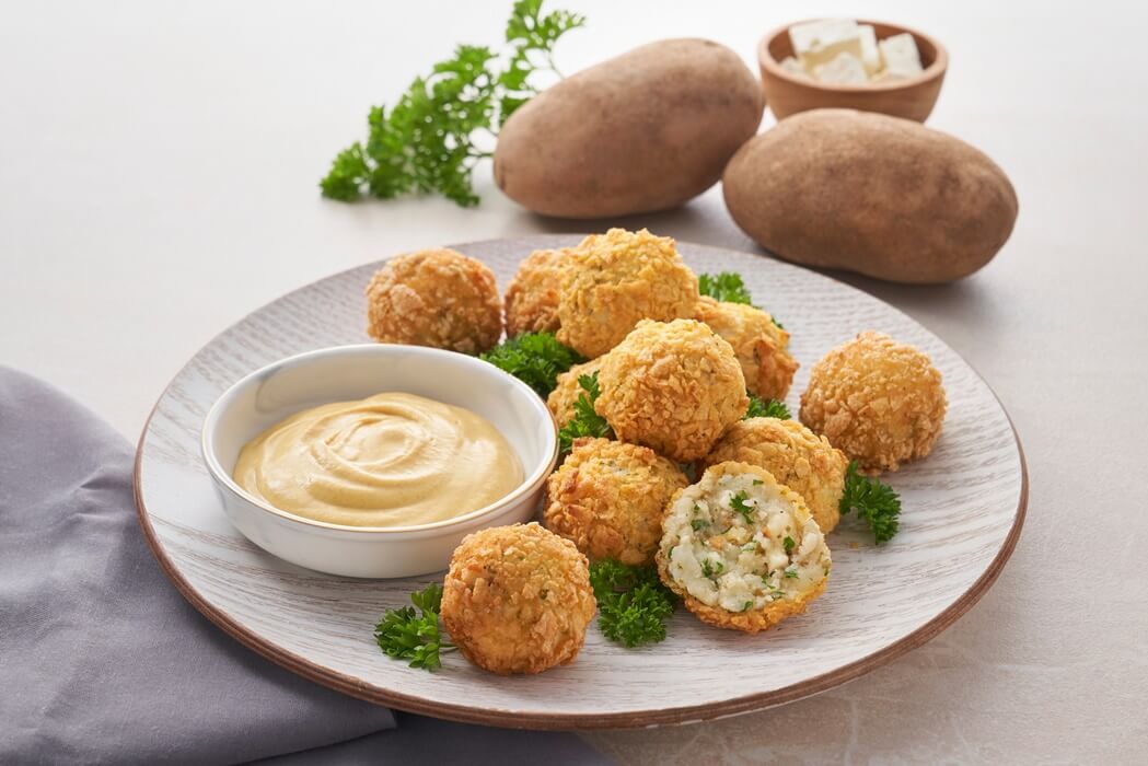 U.S. POTATO FETA AND PARSLEY CROQUETTE (1)