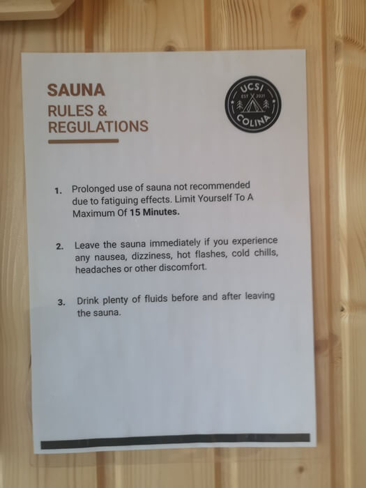 sauna
