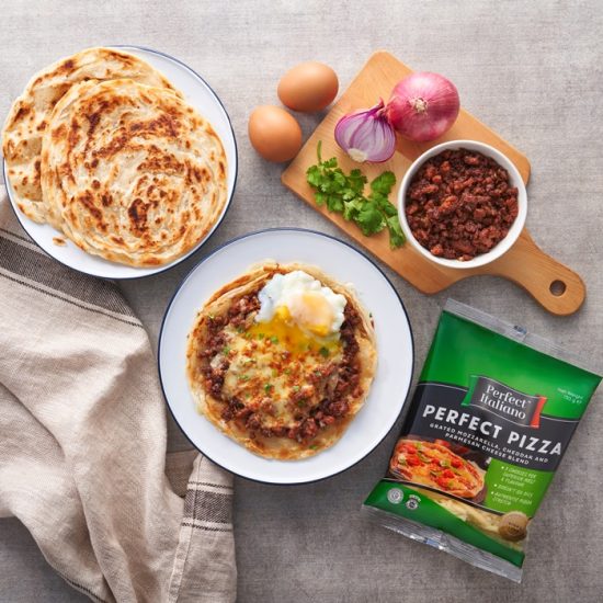 Cheesy Roti Try Out This Cheesy Roti Canai Sarang Burung Pizza Recipe & Another ...
