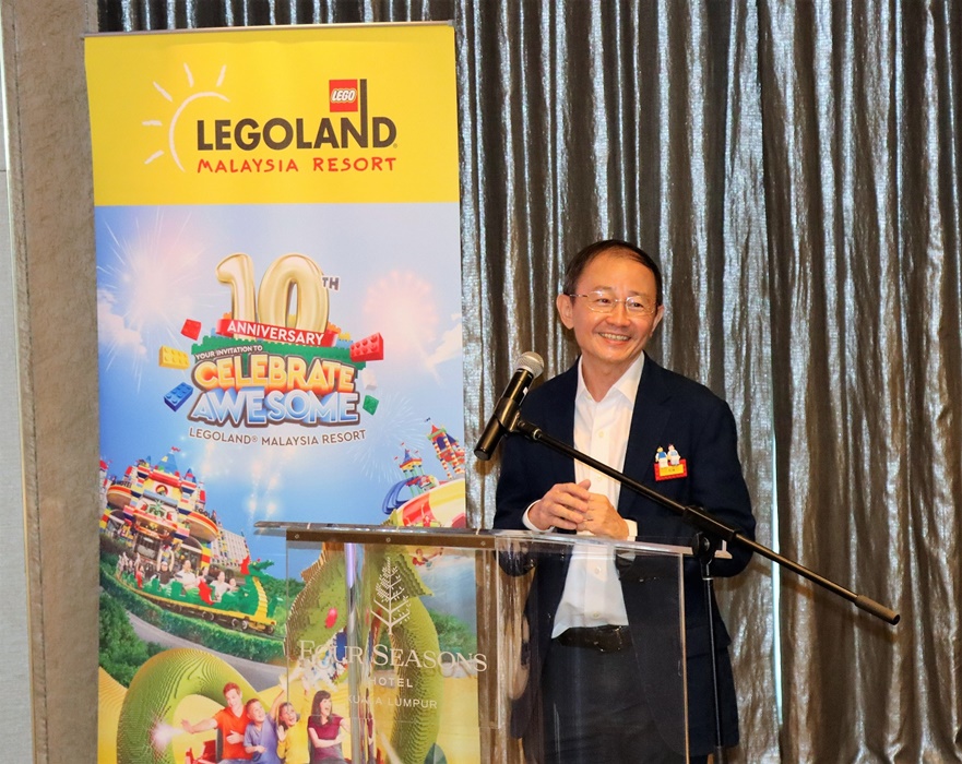 Mr. CS Lim, Divisional Director of LEGOLAND® Malaysia Resort