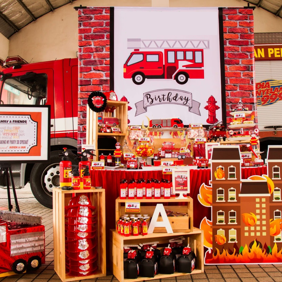 Birthday Party In Fire Station