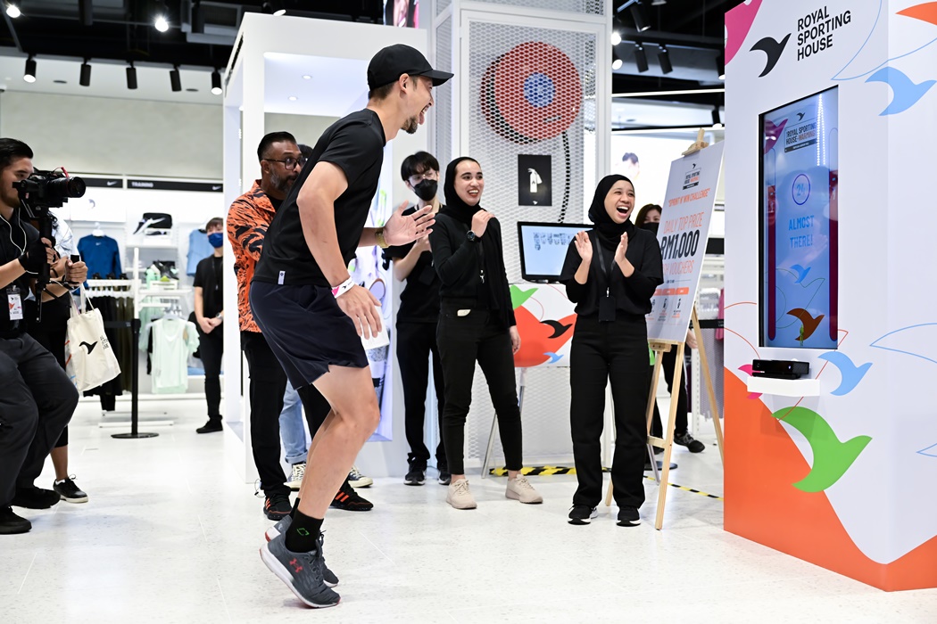 Sprint N_ Win Challenge - guests can stand a chance to win a Royal Sporting House voucher worth RM1,000
