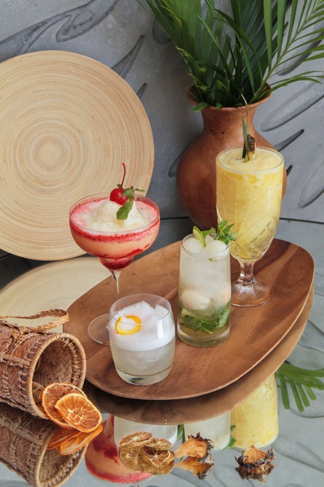 Kota Kinabalu Marriott Hotel - cocktails and mocktails